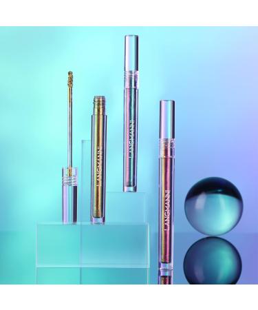 Shop 3 Pieces Chameleon Metallic Liquid Eyeshadow - Highly Pigmented Sparkling & Rapid-Drying - Perfect for Stunning Eye Looks - Buy Online on GoSupps.com