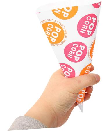 Didiseaon 200 Pcs Popcorn Bag Snack Bags for Kids Clear Treat Bags Snack Food Gifts Goodie Bag Favors Cookies Bags Party Mini Gift Bag Candy Treat Bag Mini Bag Packing Bag Paper Cone Child - Buy Online on GoSupps.com
