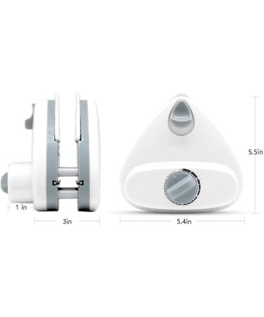 QTYUERGK 6-Speed Adjustable Magnetic Double Sided Magnetic Window Cleaner Triangle/Large Handle/Anti-Pinch Hand Cleaner Glass Wiper Magnetic 3-32mm Manual Type Cleaners - Buy Online on GoSupps.com
