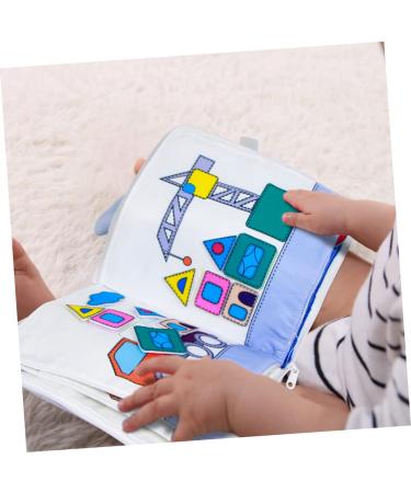 Upkoch Functional Search Book Toy for Toddlers - Interactive Baby Books for Newborns & Calm Fabric Toys - Buy Online on GoSupps.com