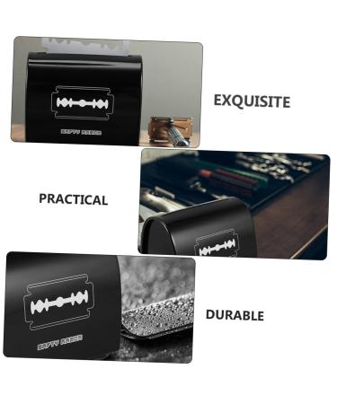 Buy Minkissy 3-Stage Blade Storage & Recycling Box for Safe Razor Disposal | Mini Trash Can for Razor Blades - Global Shipping - Buy Online on GoSupps.com