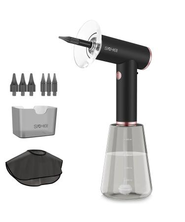 Electric Ear Wax Removal Kit USB Rechargeable Ear Irrigation Water Cleaner Tool with 600ml Water Bottle Basin Waterproof Scarf and 6 Tips Ear Wax Removal for Adults & Kids (Gray) Gray M - Buy Online on GoSupps.com