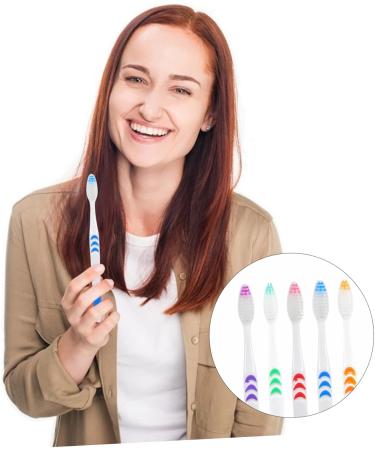 Partykindom Disposable Travel Toothbrushes for Kids - 60 Pack Soft Ultra Bamboo & Coal Cleaning Tools for Oral Care - Buy Online on GoSupps.com
