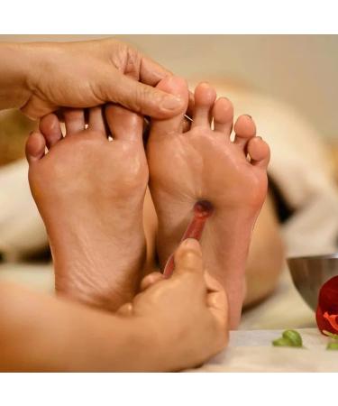 2-Piece Trigger Point Massager Set | Wooden Massage Sticks for Acupressure & Muscle Relief | Portable Finger Massage Tool - Buy Online on GoSupps.com