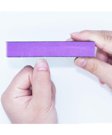 Buy Reusable Black Nail File & Thin Buffer Block - Double Sided Manicure Tools (100/180 Grit) - Perfect for Buffing & Grinding | International Shipping - Buy Online on GoSupps.com