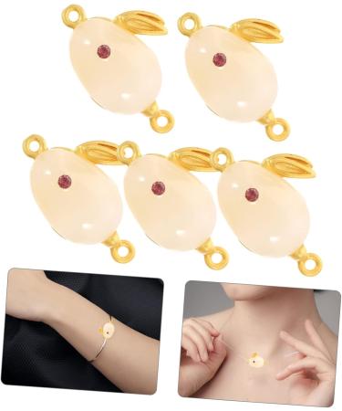 Zerodeko 10 Pcs Jade Rabbit Pendant Halloween Decorations Keychain Charms Model Accessories Bunny Charm Jewelry Diy Accessory Pendants Charms Diy Necklace Pendants Supplies Alloy Mosaic - Buy Online on GoSupps.com