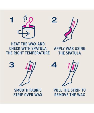 Veet Essential Oils & Floral Vanilla Microwave Waxing Kit 250ml - Pack of 1 - Buy Online on GoSupps.com