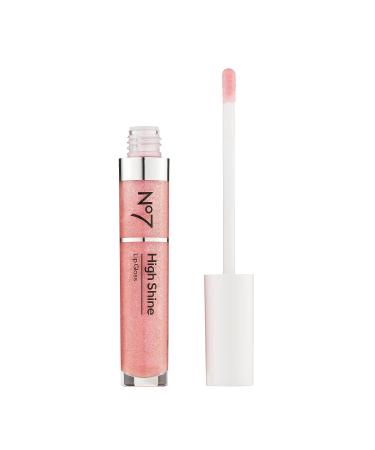 No7 Pink Slip High Shine Lip Gloss with Jojoba Oil - Hydrating & Longwear (8ml) - Buy Online on GoSupps.com