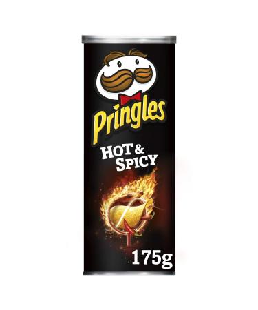 Pringles Hot & Spicy Aperitif Biscuits - 175g box