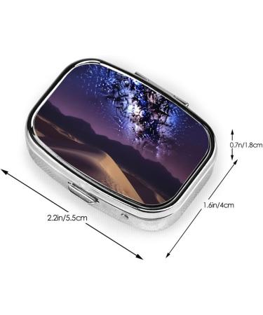 Night in The Desert Pill Box | Portable Travelling Medicine Organizer for International Shipping - Buy Online on GoSupps.com
