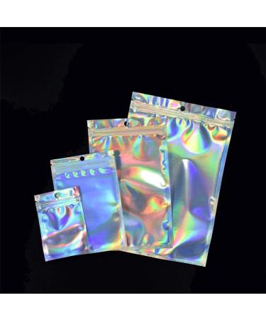 100PCS Ziplock For Party Foil Resealable Food Aluminum Bags Pouch Storage Kitchen Dining & Bar Bathroom Cleaning Wipes (Multicolor One Size) Multicolor One Size - Buy Online on GoSupps.com