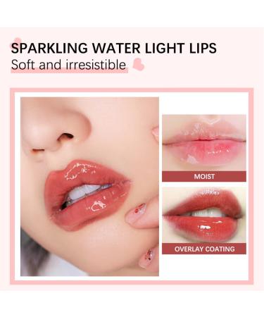 Hydrating Lip Glow Oil - Moisturizing Lip Plumper Gloss & Tinted Lip Balm in Rosewood | Best Lip Care for All-Day Hydration - Buy Online on GoSupps.com