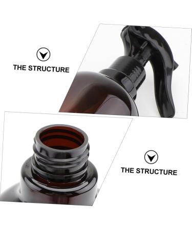 DOITOOL Barber Spray Bottle Toiletry Clear Bottle Essential Oils Bottle Salon Hair Spray Diffuser Bottle Empty Perfume Bottle Sample Containers Cosmetic Watering Can Clean medium Brown - Buy Online on GoSupps.com