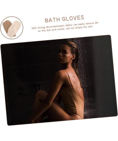 POPETPOP Back Bath Scrubbers Woven Bathing Gloves - Buy Online on GoSupps.com