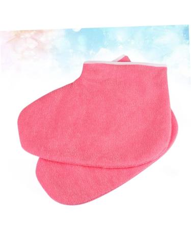1 Pair of Foot Lotion Socks Wax Foot Bath Foot Insoles Made of Paraffin Paraffin Foot Cover Wax Bath Pads Hand Foot Paraffin Wax Paraffin Wax Warmer Red Care Gloves - Buy Online on GoSupps.com
