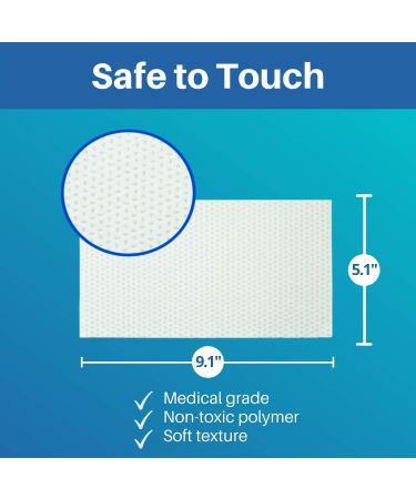 SaniCare Super Absorbent Pads - Pack of 50 Medical Grade for Commode Liners | Odor-Free, Leak-Proof, Easy Clean | By Cleanis - Buy Online on GoSupps.com