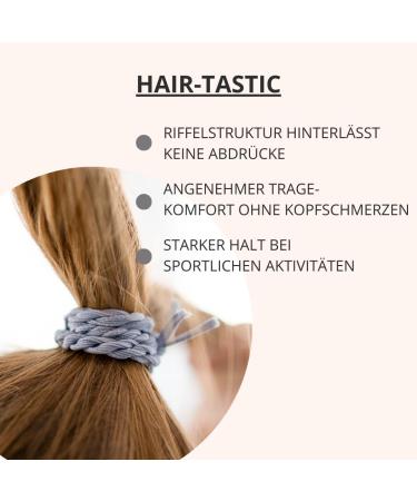 Bellody Original Hair Tie - Stylish Braided Hair Tie Set (4 - Mocha Brown) | Strong Hold Women's Hair Accessories - Buy Online on GoSupps.com