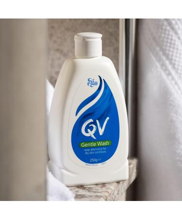 QV Gentle Wash 500g Soap-Free Moisturising Low Irritant PH Balanced Body Wash for Eczema and Dry Skin Conditions & Gentle Wash 250g Soap-Free Moisturising Low Irritant 500 ml (Pack of 1) Pump Bottle + Gentle Wash 250g - Buy Online on GoSupps.com