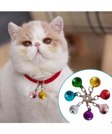 Cat Bells for Collars Loud Dog Bells for Collar 14 Pcs Colourful Pet Bells for Collars Small Cat Bells Collar Charms with Lobster Clasp Puppy Loud Bell Pendant for Dog Cat Collar DIY Craft - Buy Online on GoSupps.com