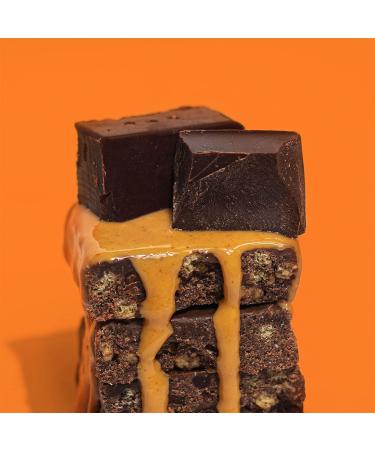 CanDo Keto Krisp - Peanut Butter & Chocolate Chunk Keto Bars (12 Pack) | Low-Carb High Protein Gluten-Free Snack | Delicious Healthy Meal Replacement - Buy Online on GoSupps.com