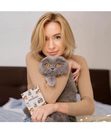 Wilhelm Fell EU Pet ID Card Case - Personalizable Cover for Cat Owners | Unique Gift Idea for Pet Lovers - Protective Holder for Mauzi Home-Animal ID - Buy Online on GoSupps.com