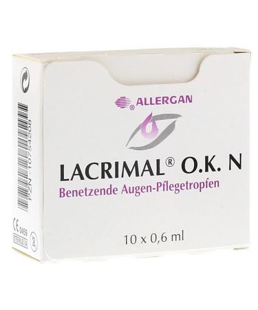 Lacrimal O.K.N eye drops 10x0.6 ml