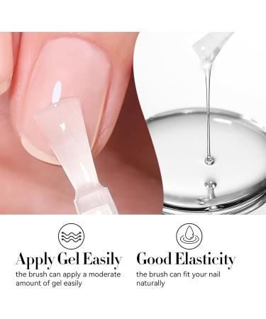 BORN PRETTY Gel Nail Polish Base Gel and Super Top Coat Set 2 10ml Soak Off U V LED Gel Nail Varnish Lacquer Manicure Set Gloss Shiny Long Lasting base&top - Buy Online on GoSupps.com