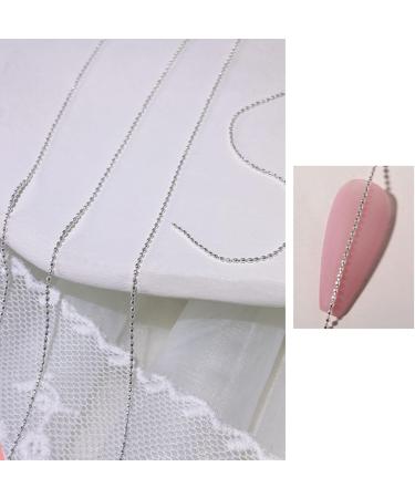 DIY Nail Chain Exquisite DIY Decoration Manicure Metal Chain Accessories for Women 4 - Buy Online on GoSupps.com
