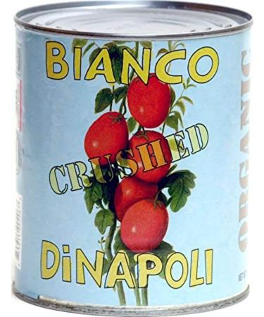 Bianco DiNapoli Organic Crushed Tomatoes, 28 oz (Pack of 6) - California Vine-Ripened Plum Tomatoes - Buy Online on GoSupps.com