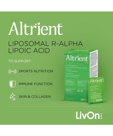 Altrient R-ALA | Liposomal Reduced Alpha Lipoic Acid by LivOn Labs | High-Quality Antioxidant - Shop Internationally - Buy Online on GoSupps.com