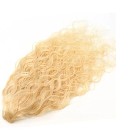 Hair Chignon 10-24 Inches Long Curly Wavy Ponytail Hair Extensions with Drawstring Hair Slices Ponytail Women Blonde Wig Hair Bun Messy Bun Hair Piece (Color : DrawString Size : 16inch(40cm)) - Buy Online on GoSupps.com