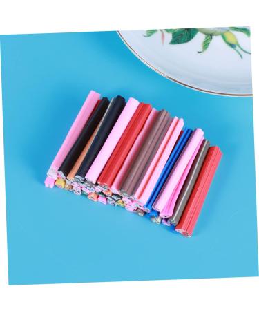 Healeved 50pcs Nail Art Stickers DIY Nail Art Fingertip Nail Rings Sticks Scrapbooks Nailart Manicure Nails Stickers Customizable Spray Talcum Scrapbook Book Decorate 3D Polymer Clay medium As Shown - Buy Online on GoSupps.com