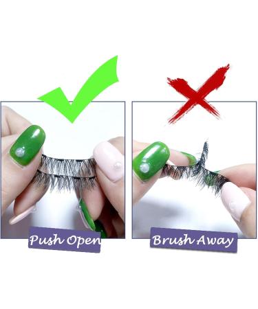 2 Pairs Magnetic Eyelashes Reusable Magnetic Eyelash Kit Each Eyelash Has 5 Layers of Magnetism Dual Magnetic Lashes Magnetic Eyelashes Natural Look (KS-02) - Buy Online on GoSupps.com