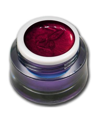 Farbgel metallic Rouge Rot Uv Led Nagelgel Studio Qualit t Color Gel RM Beautynails 1Pack (1x 5ml)