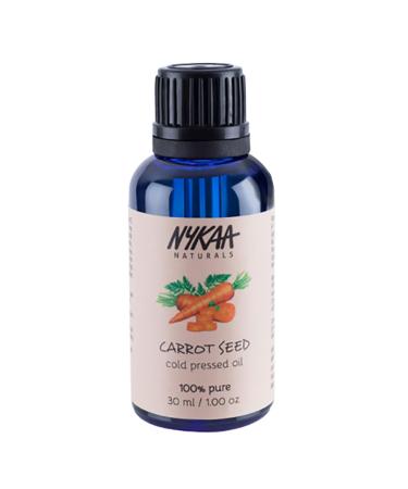 Nykaa Naturals 100 Percent Pure Cold Pressed - Carrot Seed For Women 1 oz Oil