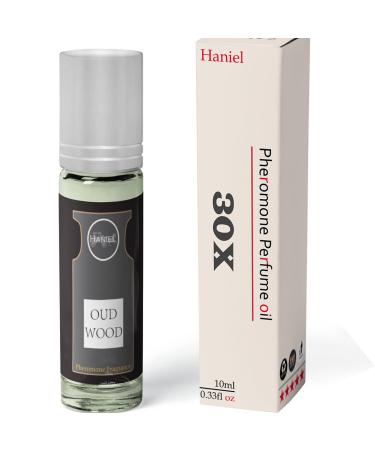 Haniel Perfume Oil for Men: Unleash Your Irresistible Charm with Enigmatic Oud - Embrace the Captivating Scent and Radiate Confidence! Wooded Oriental 0.33 Fl Oz (Pack of 1)