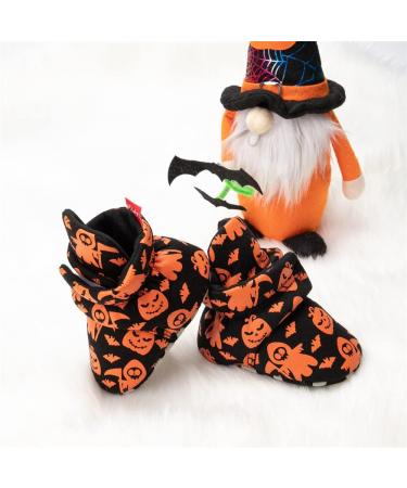 Infant Snow Boots | Soft Anti-Skid Sole | Winter Booties 0-6 Months | Orange - Buy Online on GoSupps.com