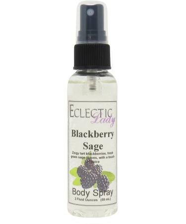 Blackberry Sage Body Spray (Double Strength) 8 ounces Body Mist for Women with Clean Light & Gentle Fragrance Long Lasting Perfume with Comforting Scent for Men & Women Cologne with Soft Subtle 8 Fluid Ounces (Double Strength)