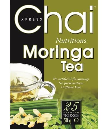 Chai xpress Morninga Tea | 25 Tea Bags | Caffeine free | No Artificial Flavourings | No Preservatives | 50g (Pack Of 2) - Buy Online on GoSupps.com