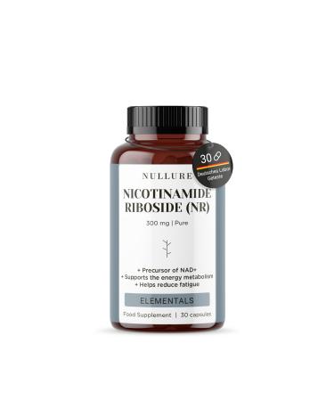 Nicotinamide riboside (No.) Nullure |NAD + forerunner |Nicotinamid Ribosid 300mg |German laboratory tested |Vegan |Antifatigue Anti-Aging Energy |NMN alternative |30 capsules (1 month) 30 pieces (1 pack) - Buy Online on GoSupps.com