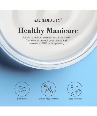 AZUREBEAUTY Clear Dip Powder for Nails - Long-Lasting 28g DIY Nail Art for Salon & Home - Buy Online on GoSupps.com