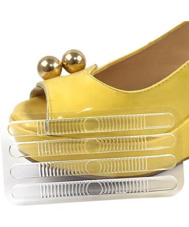4 Sets Invisible Heel Wear Stickers - Cushioned Shoe Inserts & Grips for Women s Shoes | Anti-Slip Heel Cushions & Straps - Buy Online on GoSupps.com