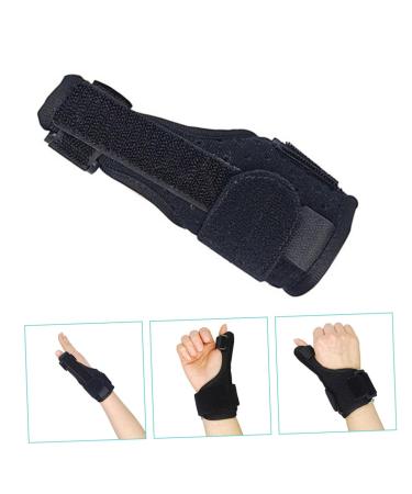 GANAZONO Wear-Resistant Thumb Brace - Thumb Splint & Support for Injured Fingers | Adjustable Thumb Sleeve & Corrector for Maximum Relief - Buy Online on GoSupps.com