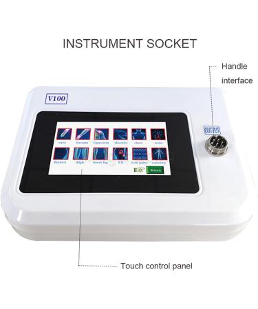 Shock Wave Physiotherapy Instrument - Portable Pain Relief Massager & ED Therapy | 100V-240V - Buy Online on GoSupps.com
