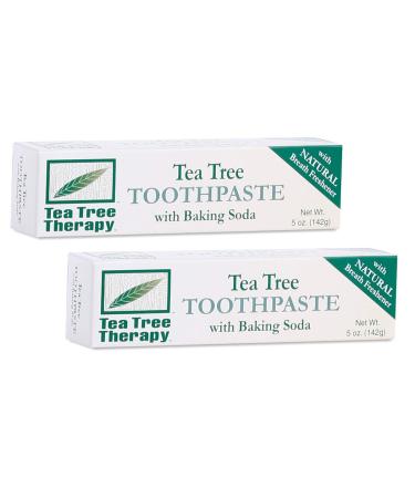 Tea Tree Therapy Tea Tree Toothpaste with Baking Soda 5 oz (142 g)