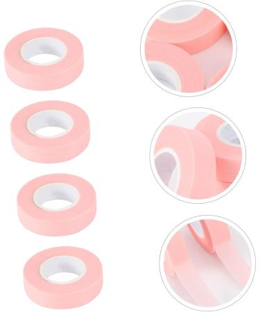 Angoily 4 Rolls Eyelash Tape Eyelash Patches Eyelash Patches Eye Lash Tape False Strip Eyelash Fixed Tapes Fabric Lash Tape Supplies Eye Foam Strap Breathable Pink Non-woven Tape - Buy Online on GoSupps.com