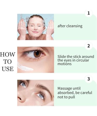 Retinol Eye Cream for Dark Circles and Puffiness Anti Aging Under Eye Cream Retinol Serum for Face Eye Stick - Buy Online on GoSupps.com