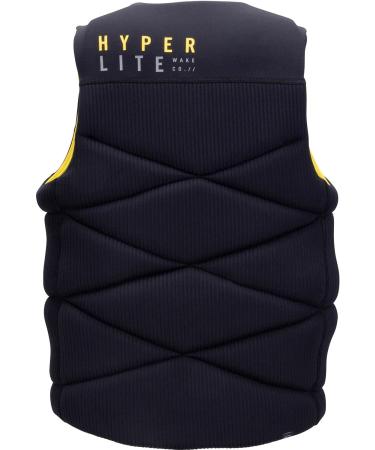Hyperlite Riot NCGA Mens Wakeboard Vest - Black/Yellow - XLarge - Buy Online on GoSupps.com