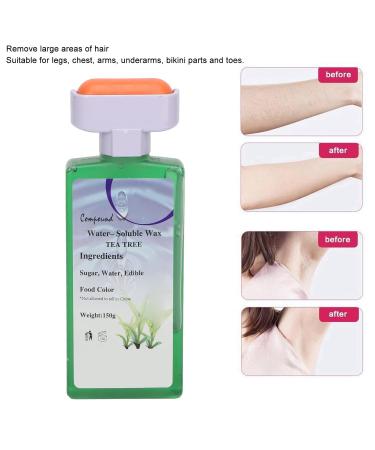 Buy Green Tea Wax Roller Cartridge - 147ml Gentle Hair Removal Wax for Home & Salon Use - Buy Online on GoSupps.com