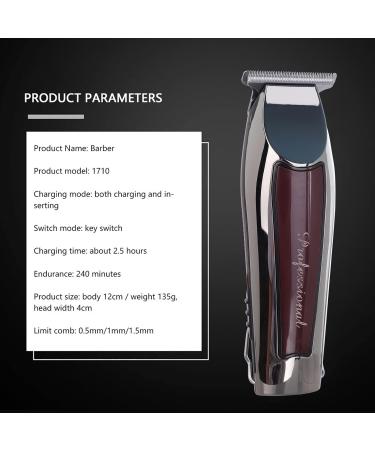 LILOVE New Detailer pro Barber Hair-Trimmer # 8081 Adjustable T-Wide Blade LT - Buy Online on GoSupps.com